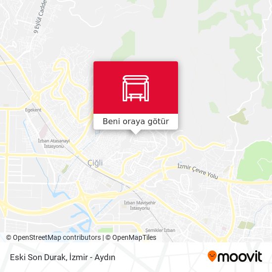 Eski Son Durak harita
