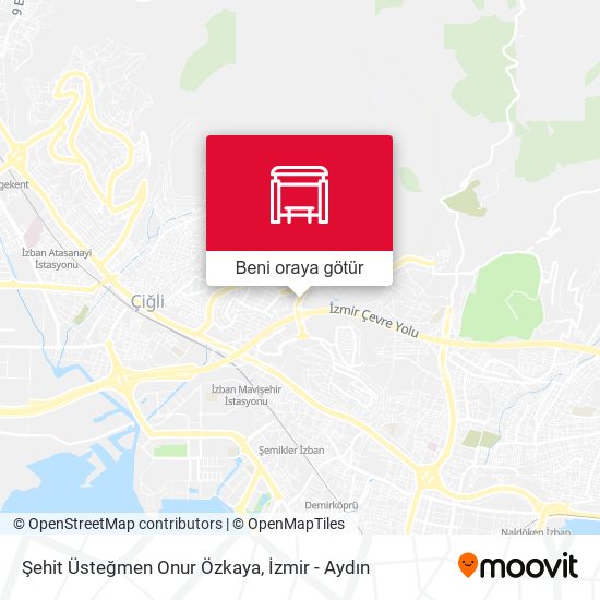 Şehit Üsteğmen Onur Özkaya harita