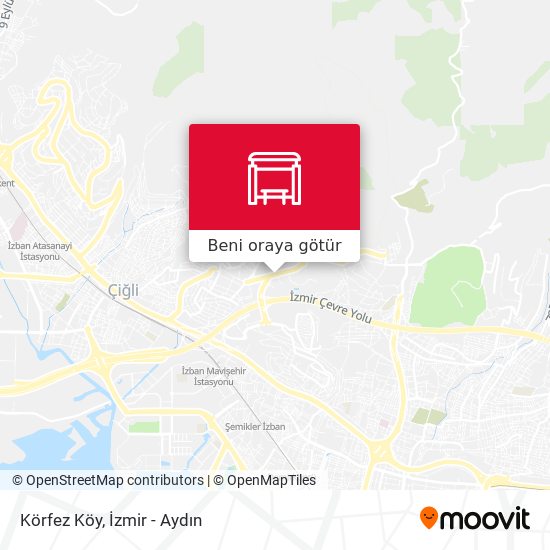 Körfez Köy harita