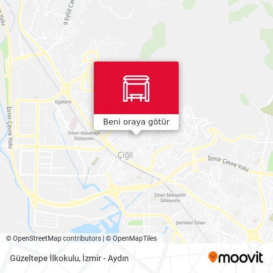 Güzeltepe İlkokulu harita