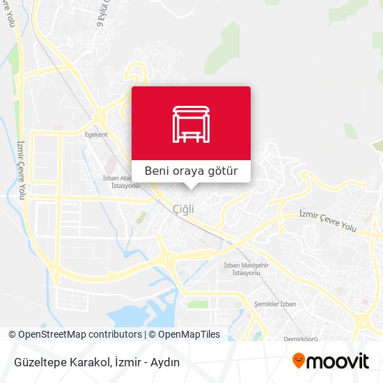 Güzeltepe Karakol harita