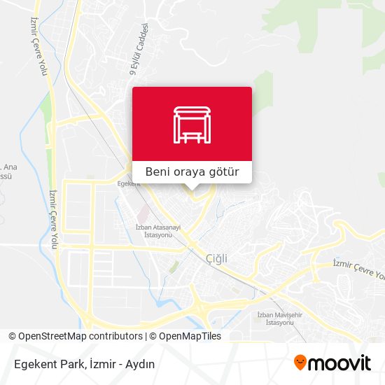 Egekent Park harita