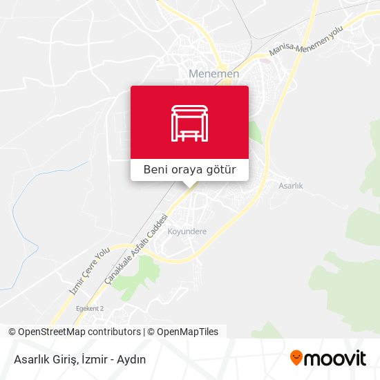 Asarlık Giriş harita