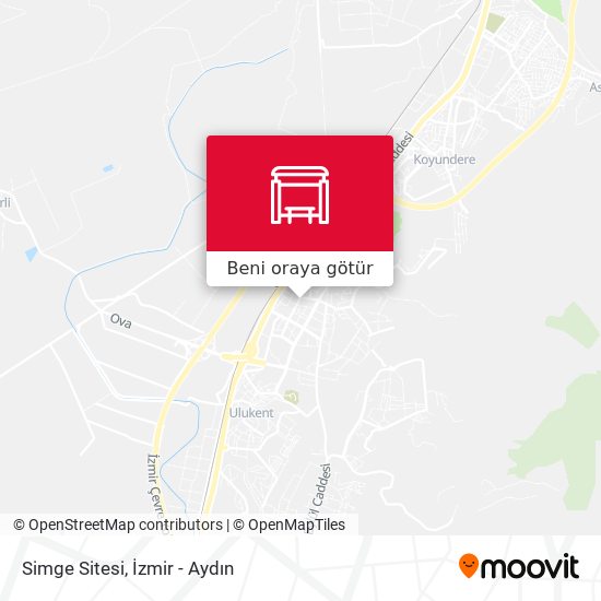 Simge Sitesi harita