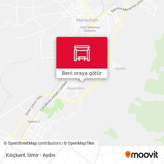 Kılıçkent harita