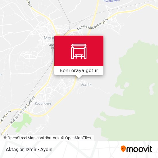 Aktaşlar harita