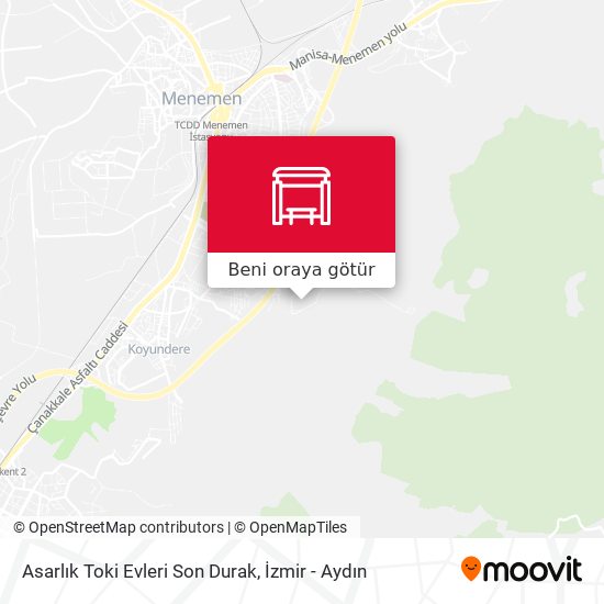 Asarlık Toki Evleri Son Durak harita