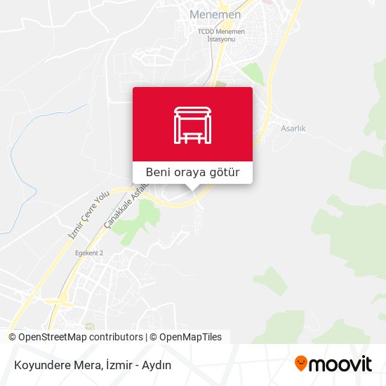 Koyundere Mera harita