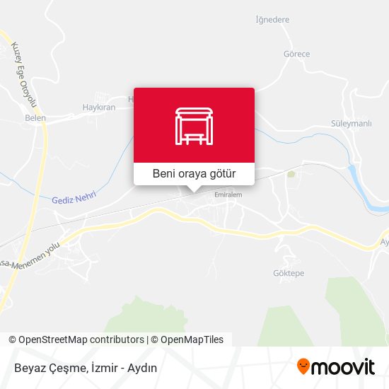 Beyaz Çeşme harita