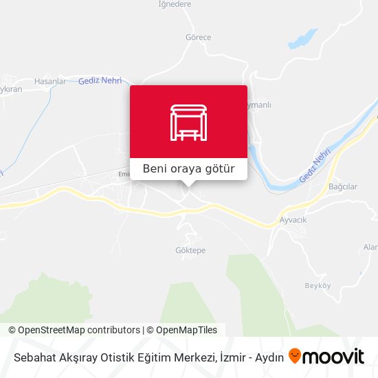 Sebahat Akşıray Otistik Eğitim Merkezi harita