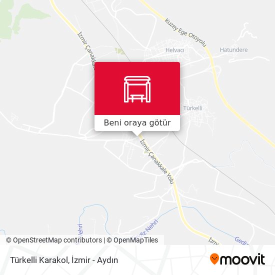 Türkelli Karakol harita