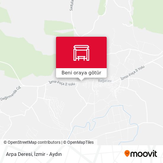 Arpa Deresi harita