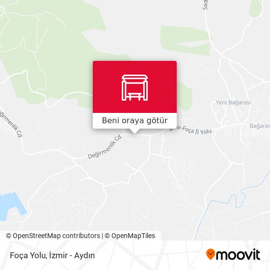 Foça Yolu harita