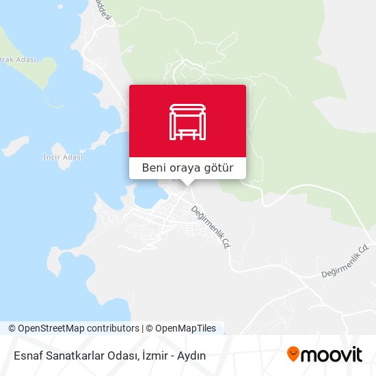 Esnaf Sanatkarlar Odası harita