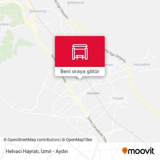 Helvacı Hayratı harita