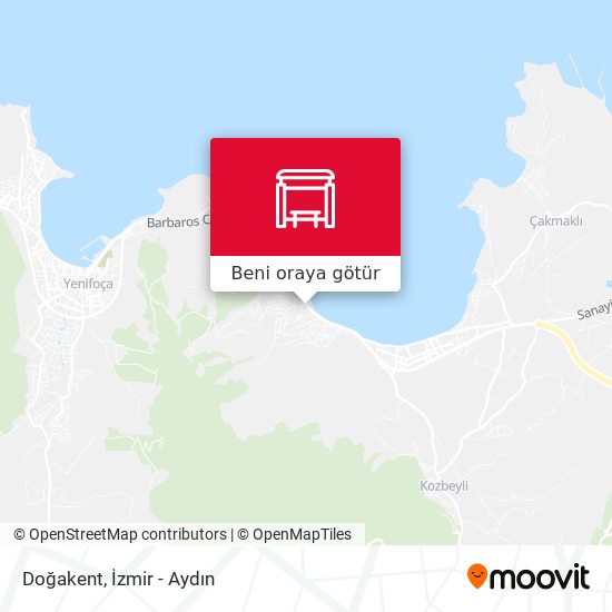 Doğakent harita