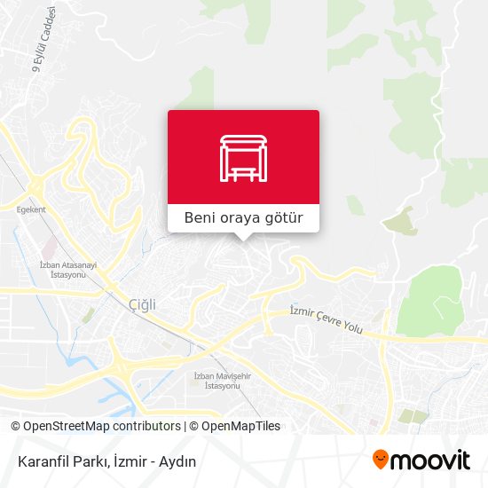 Karanfil Parkı harita