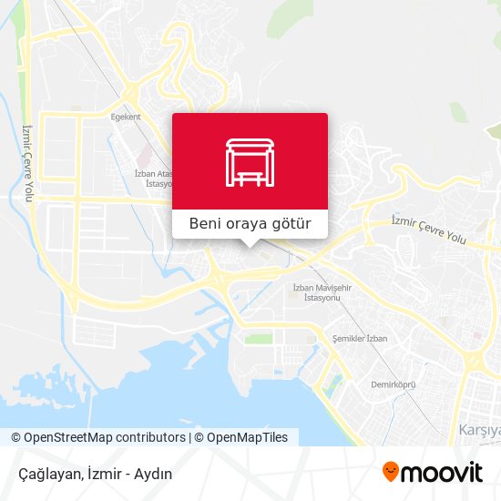 Çağlayan harita