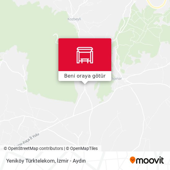 Yeniköy Türktelekom harita
