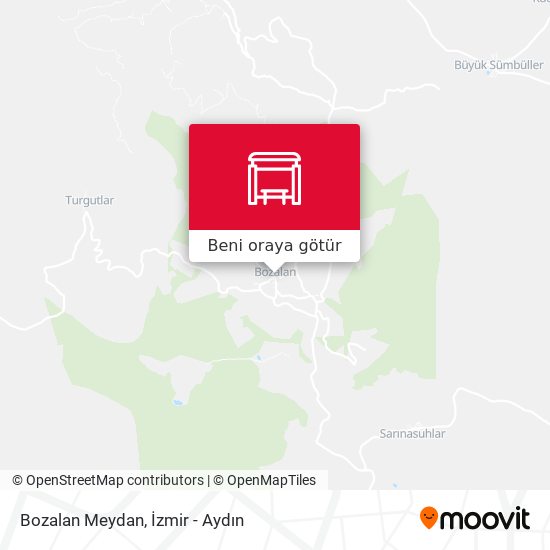 Bozalan Meydan harita