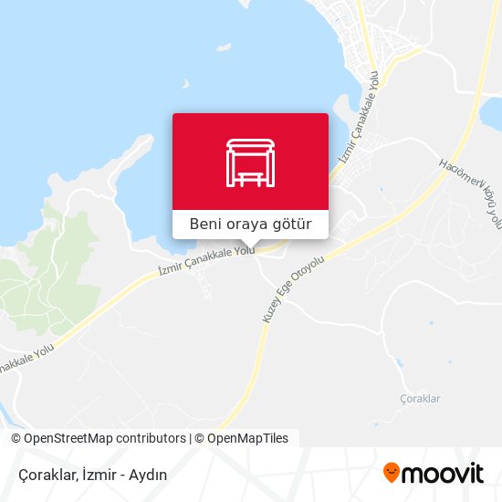 Çoraklar harita