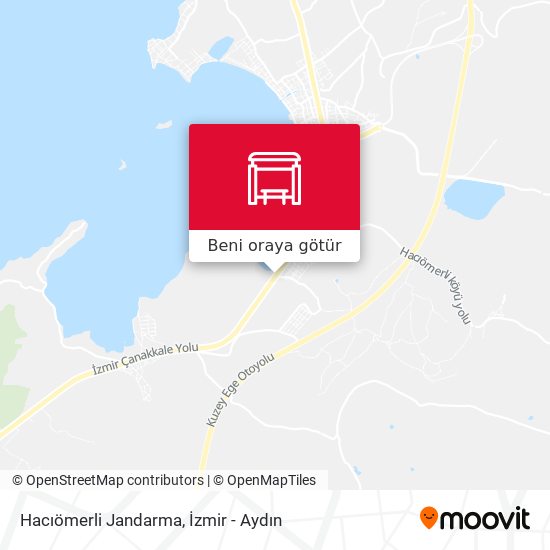 Hacıömerli Jandarma harita