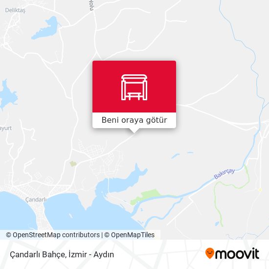 Çandarlı Bahçe harita