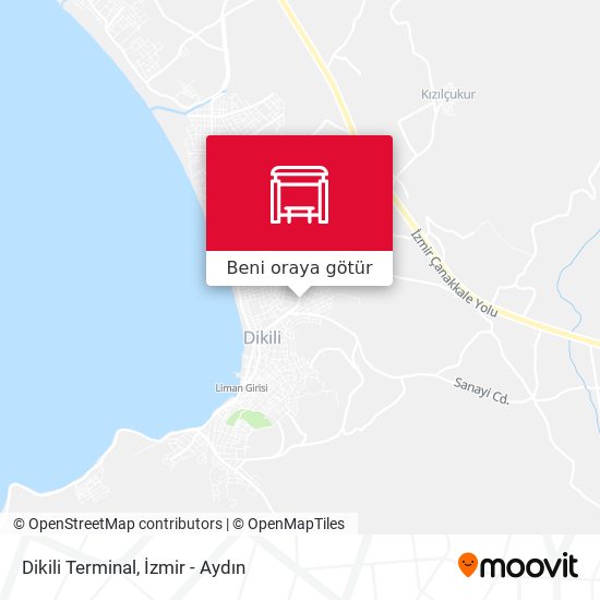 Dikili Terminal harita