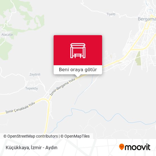 Küçükkaya harita