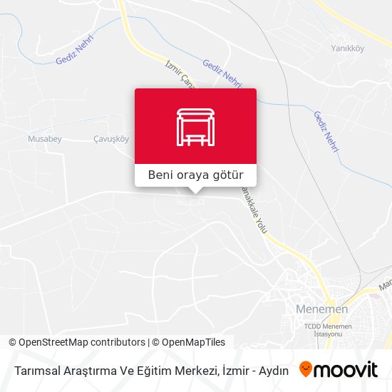Tarımsal Araştırma Ve Eğitim Merkezi harita