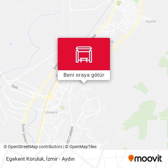 Egekent Koruluk harita