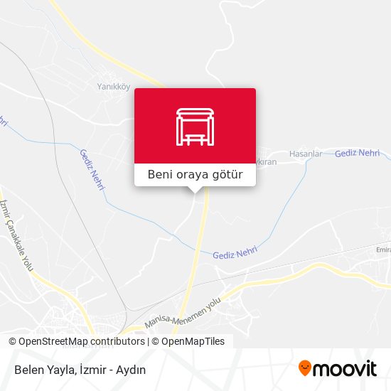 Belen Yayla harita