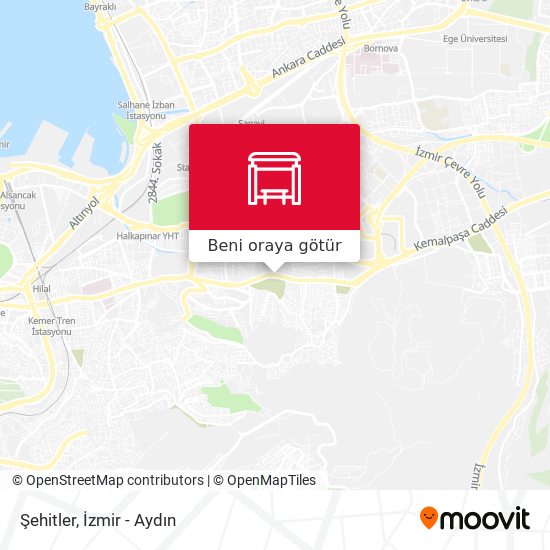 Şehitler harita