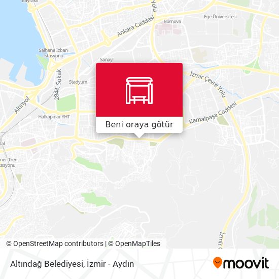 Altındağ Belediyesi harita