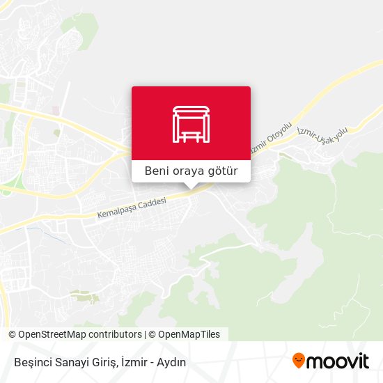 Beşinci Sanayi Giriş harita