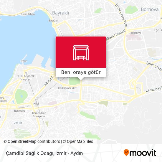 Çamdibi Sağlık Ocağı harita