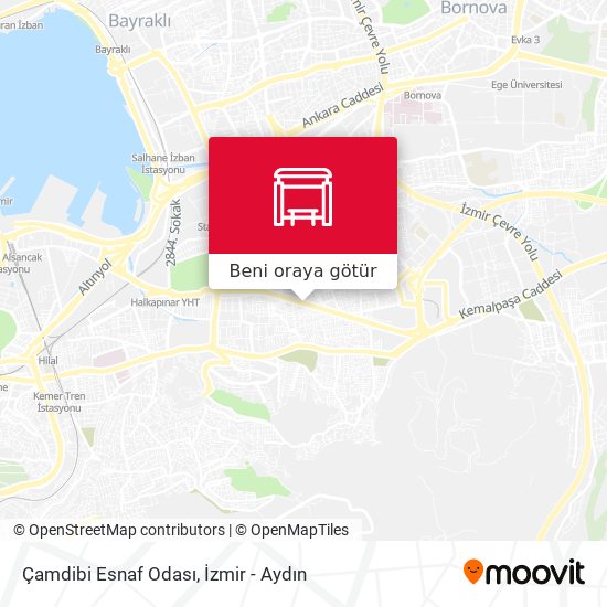 Çamdibi Esnaf Odası harita