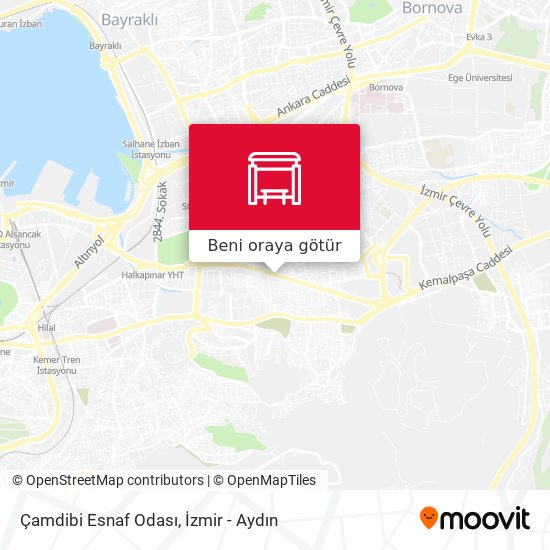 Çamdibi Esnaf Odası harita