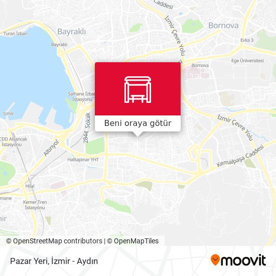 Pazar Yeri harita