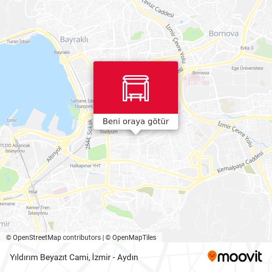 Yıldırım Beyazıt Cami harita