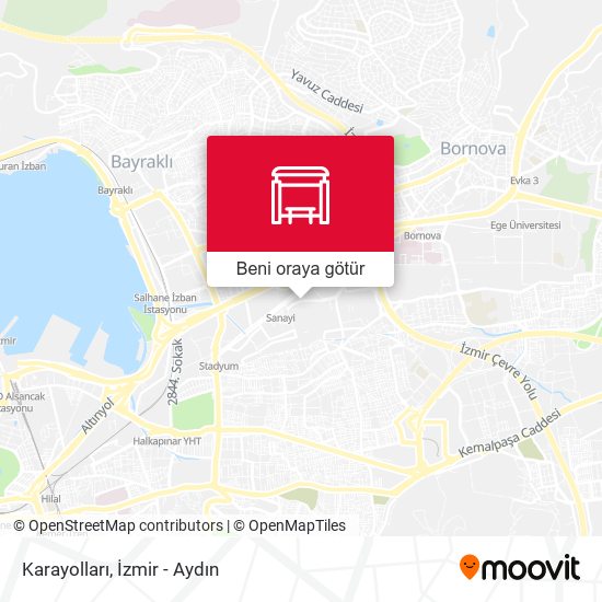 Karayolları harita