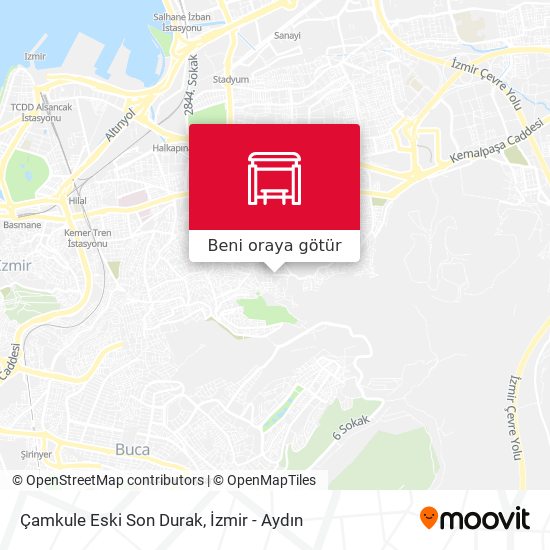 Çamkule Eski Son Durak harita