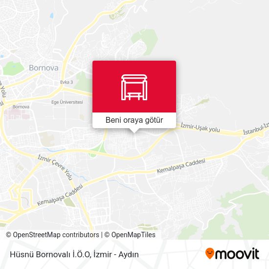 Hüsnü Bornovalı İ.Ö.O harita