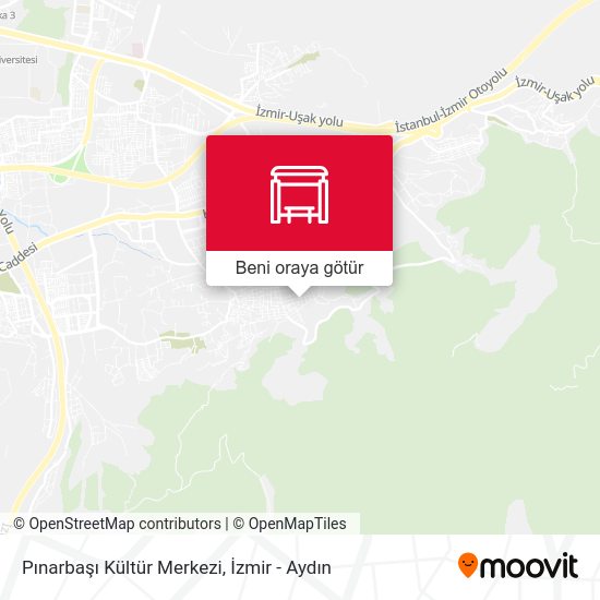 Pınarbaşı Kültür Merkezi harita