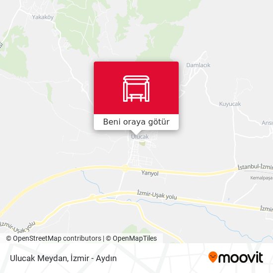 Ulucak Meydan harita