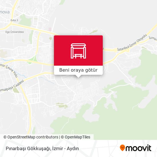 Pınarbaşı Gökkuşağı harita