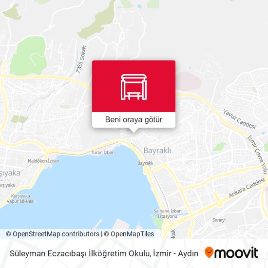 Süleyman Eczacıbaşı İlköğretim Okulu harita