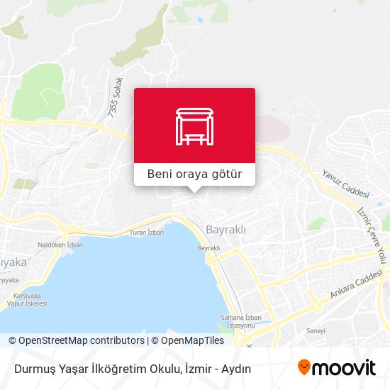 Durmuş Yaşar İlköğretim Okulu harita