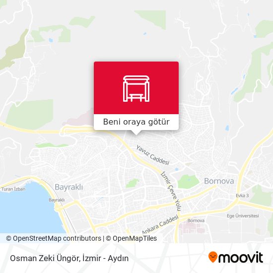 Osman Zeki Üngör harita