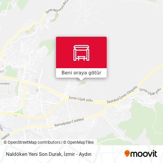 Naldöken Yeni Son Durak harita